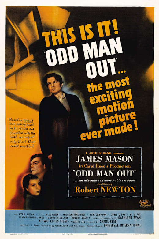 Odd Man Out (1947) poster