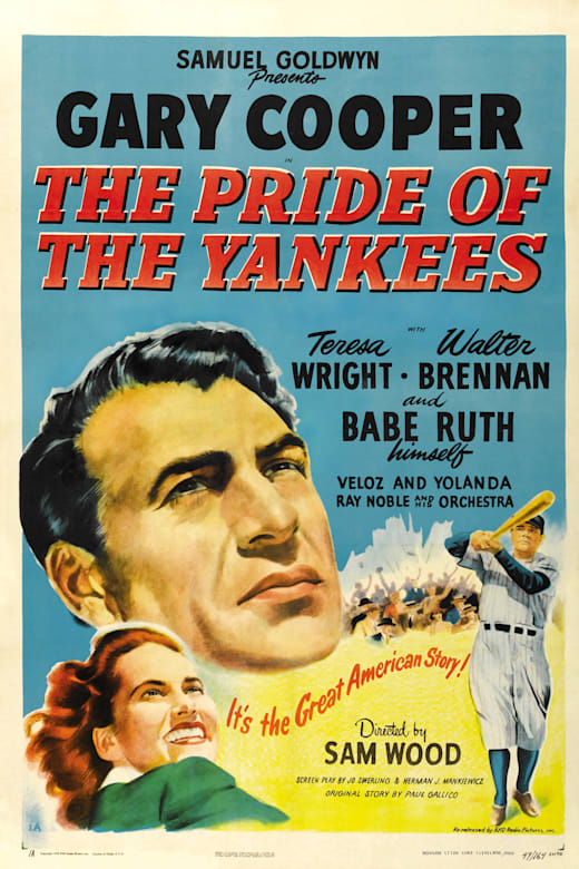 The Pride of the Yankees (1942) Poster