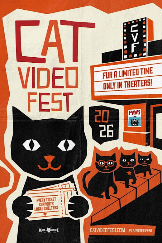 CatVideoFest 2026 Poster