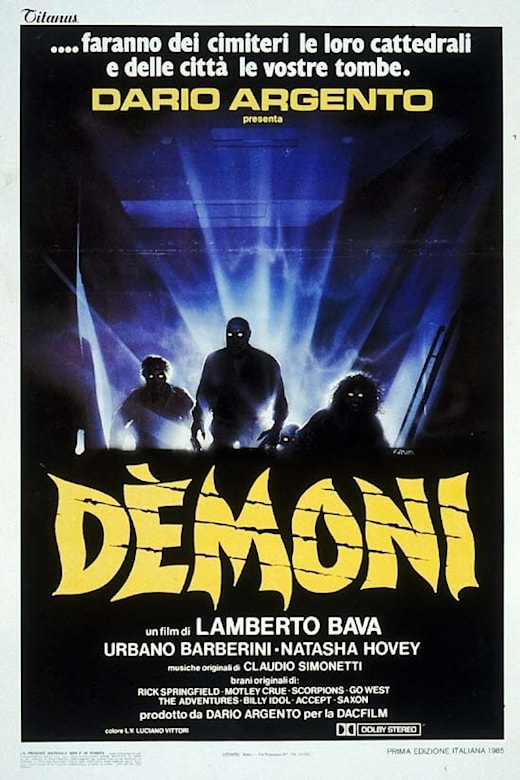 Demons (Dèmoni) poster
