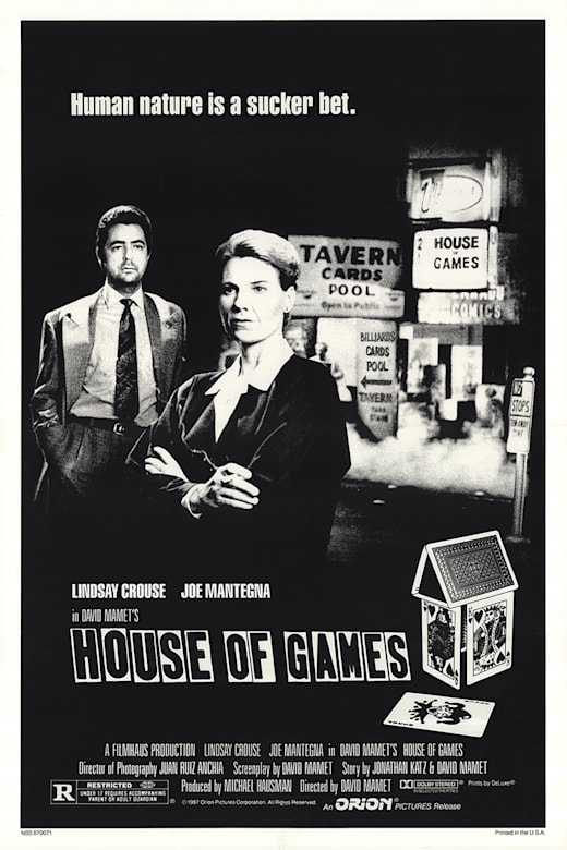 House of Games Poster