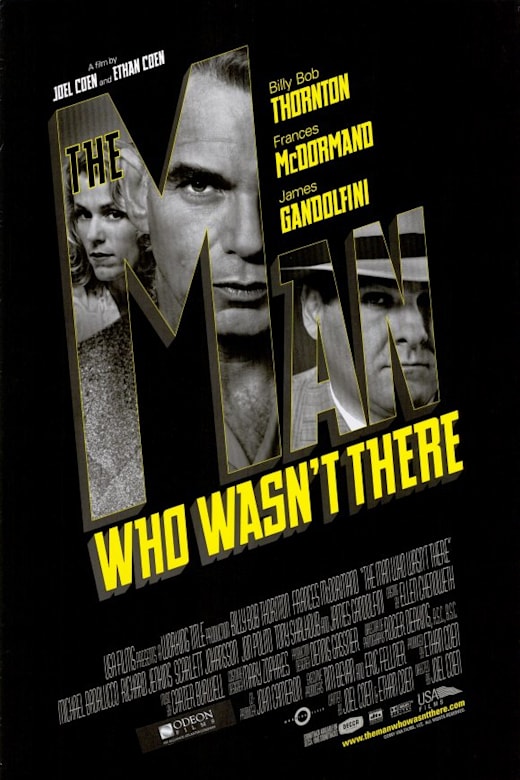 The Man Who Wasn't There poster