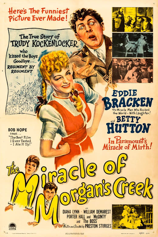The Miracle of Morgan's Creek (1944) poster