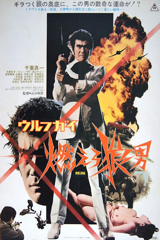 Wolf Guy (Urufu gai: Moero okami-otoko) Poster