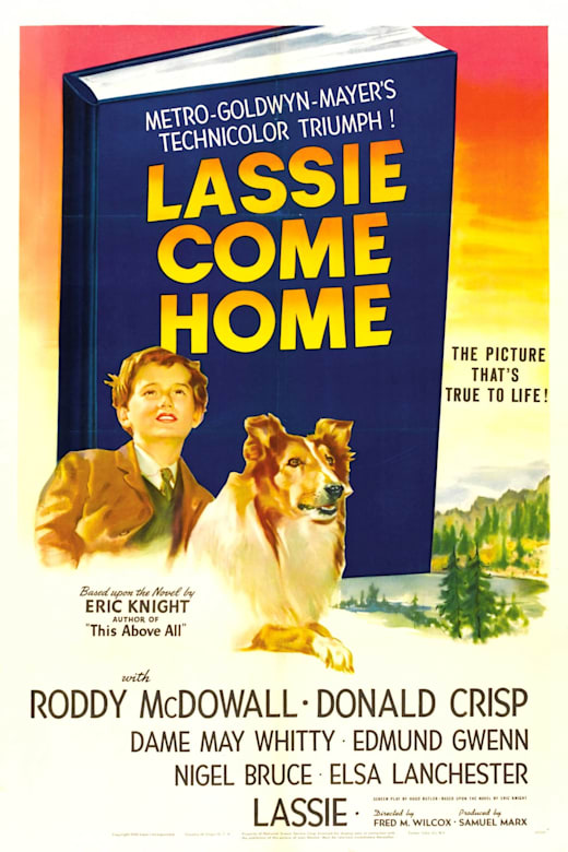 Lassie Come Home (1943) poster