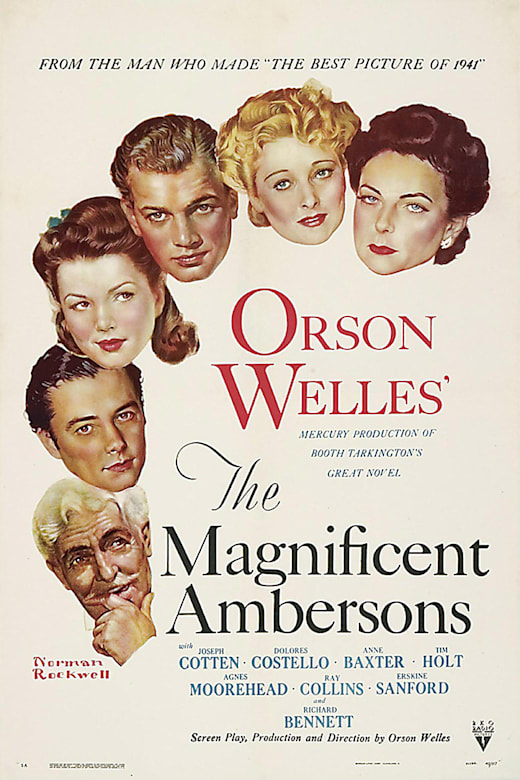 The Magnificent Ambersons poster