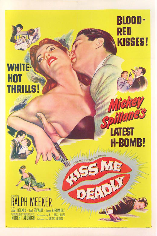 Kiss Me Deadly (1955) poster