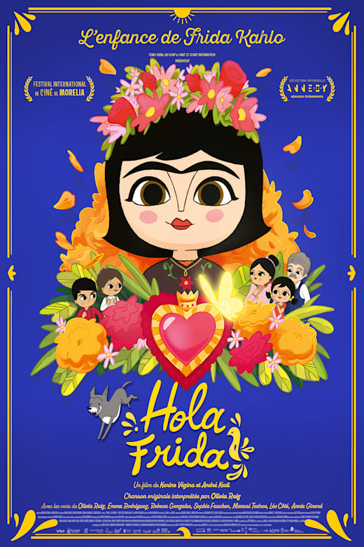 Hola Frida Poster