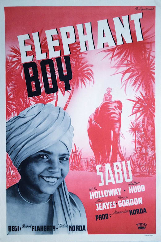 Elephant Boy (1937) Poster