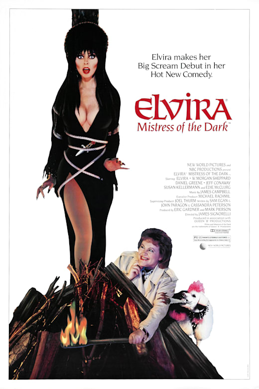 Elvira, Mistress of the Dark poster