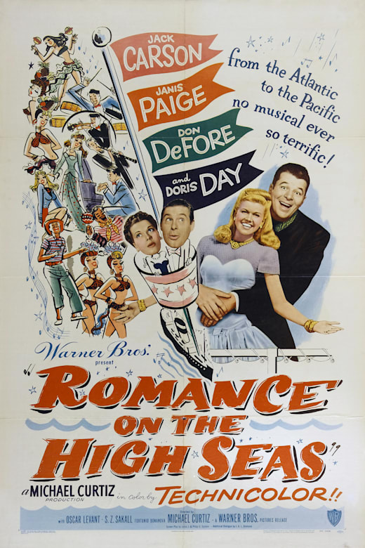 Romance On The High Seas Poster
