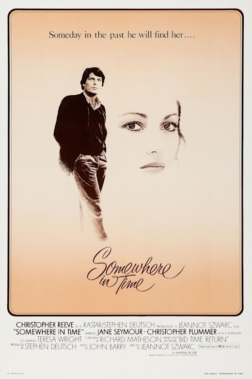 Somewhere In Time poster