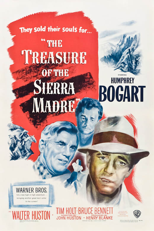 The Treasure of the Sierra Madre (1948) poster