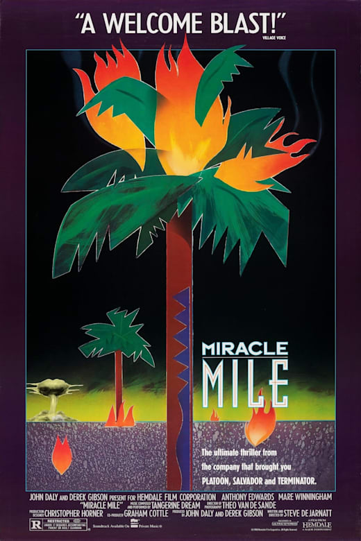 Miracle Mile (1989) poster