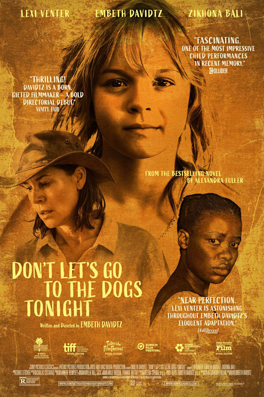 Don't Let's Go To The Dogs Tonight Poster