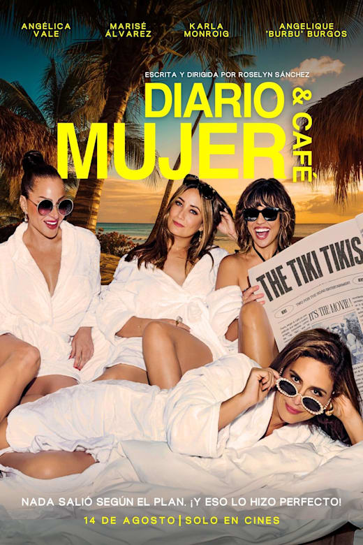 Diario, Mujer & Cafe Poster