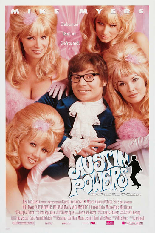 Austin Powers: International Man of Mystery Poster