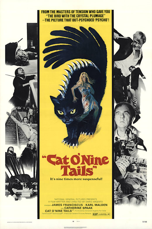 The Cat o' Nine Tails (Il Gatto a nove code) Poster