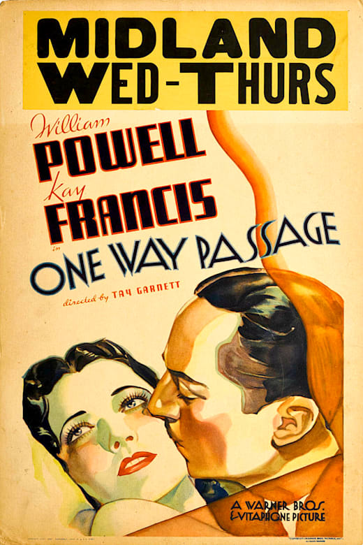 One Way Passage (1932) poster
