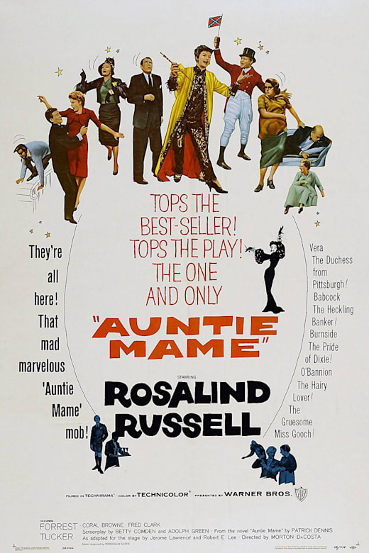 Auntie Mame (1958) Poster