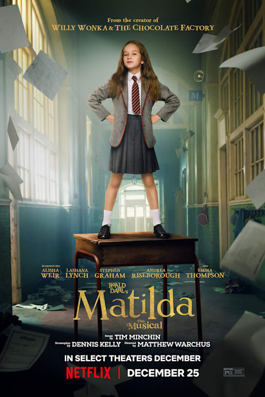 Roald Dahl's Matilda the Musical Poster