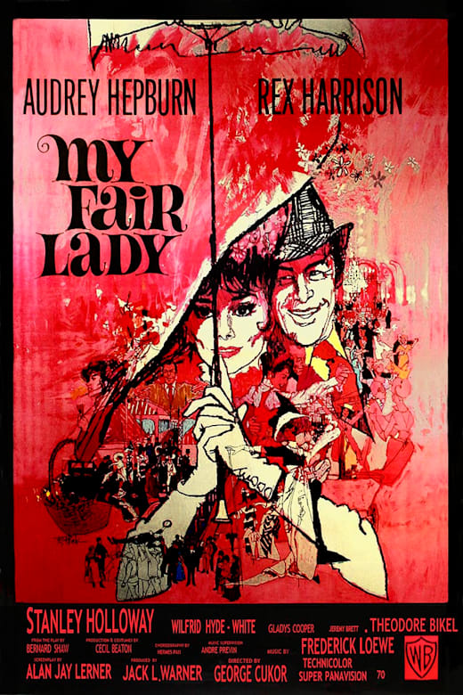 My Fair Lady (1964) 50th Anniversary Poster