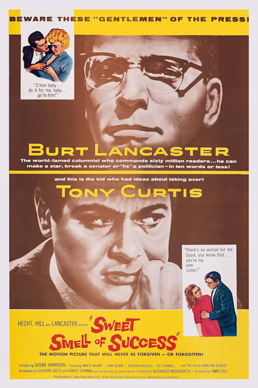 Sweet Smell of Success (1957) Poster