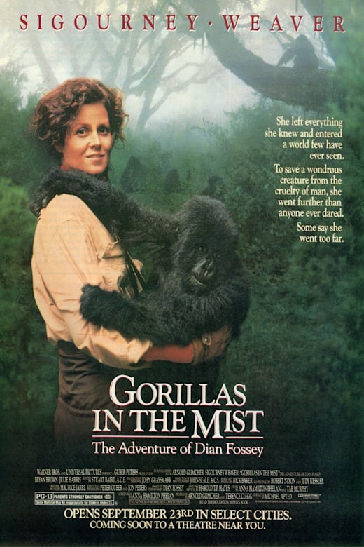 Gorillas in the Mist: The Story of Dian Fossey poster