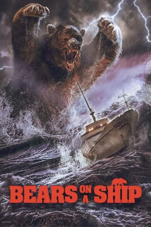 Bears on a Ship Poster
