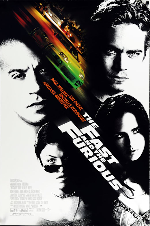 The Fast and the Furious Poster