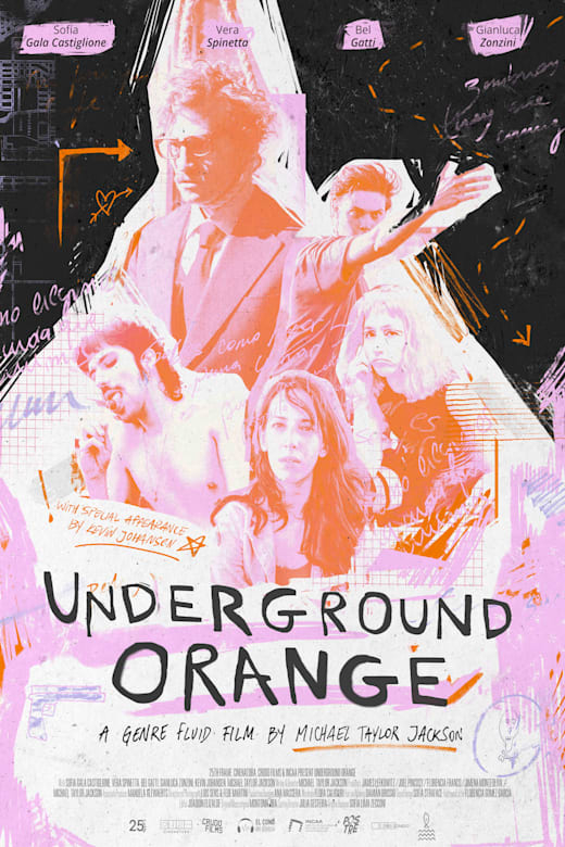 Underground Orange Poster