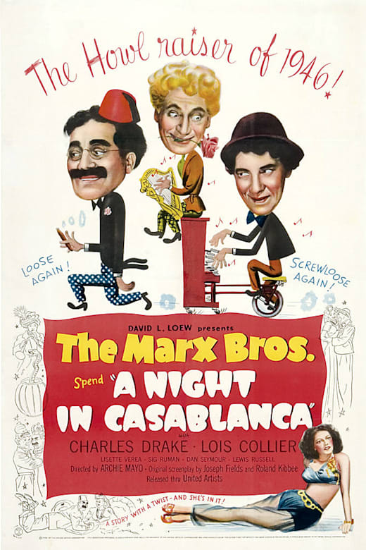 A Night in Casablanca poster
