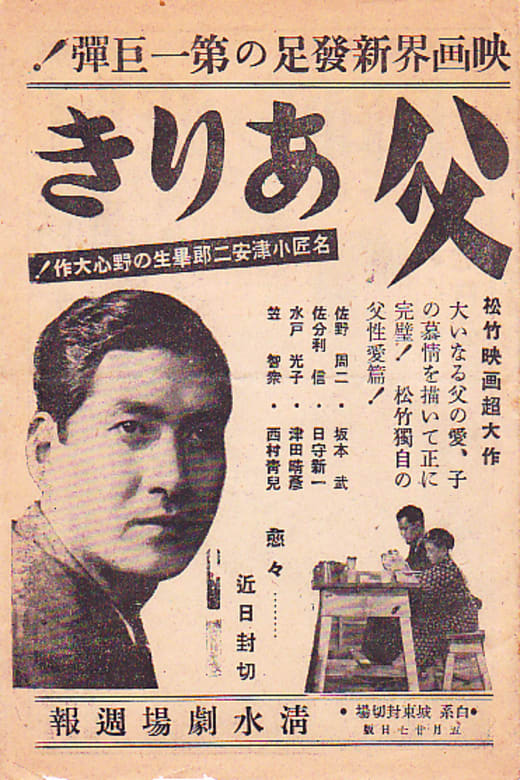 There Was a Father (Chichi ariki) (1942) Poster