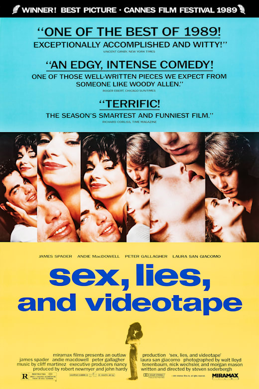Sex, Lies and Videotape poster