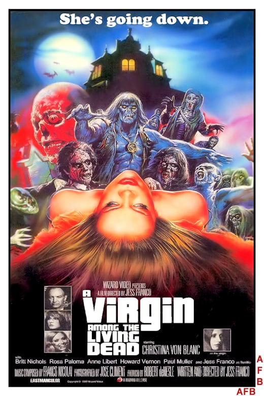 A Virgin Among the Living Dead (La nuit des etoiles filantes) Poster