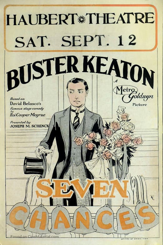 Seven Chances (1925) Poster