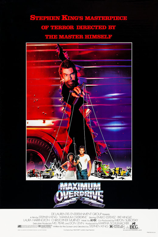 Maximum Overdrive Poster