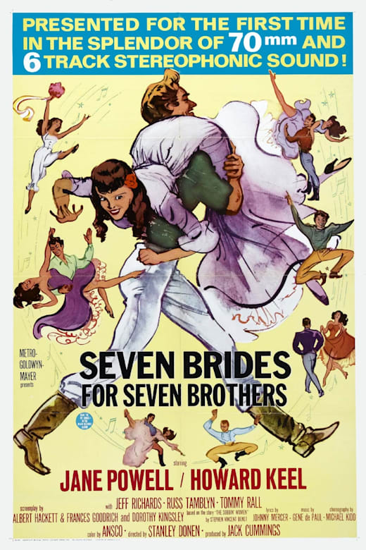 Seven Brides for Seven Brothers (1954) poster