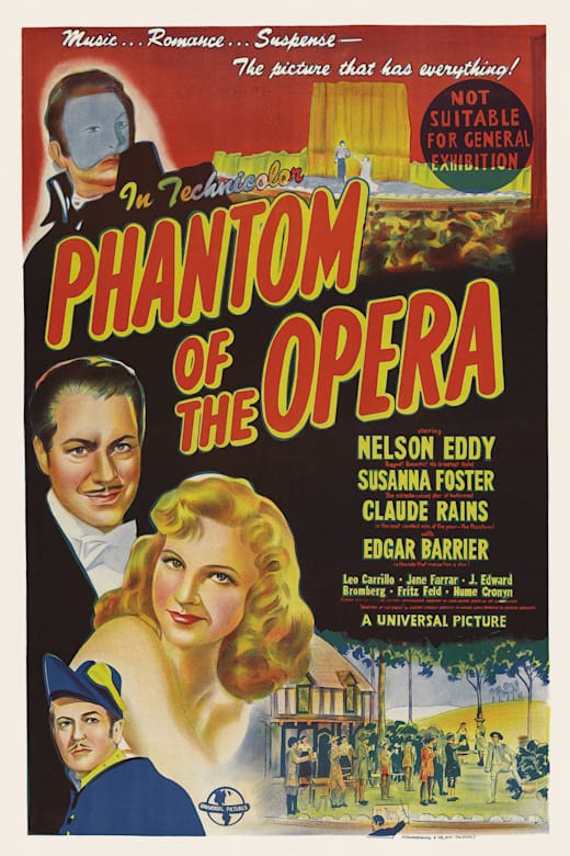 Phantom of the Opera (1943) poster