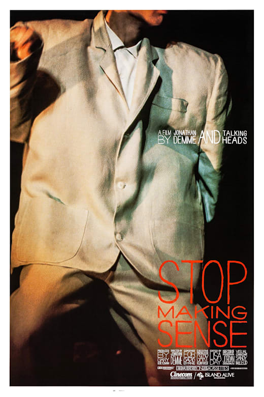 Stop Making Sense Poster