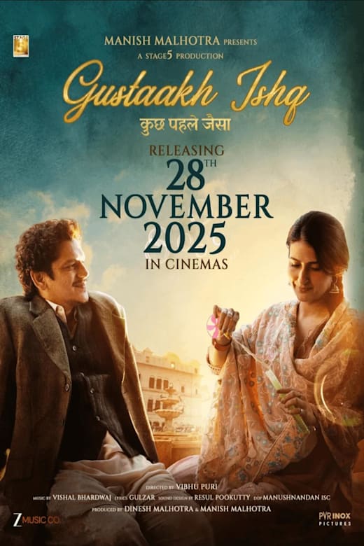 Gustaakh Ishq Poster