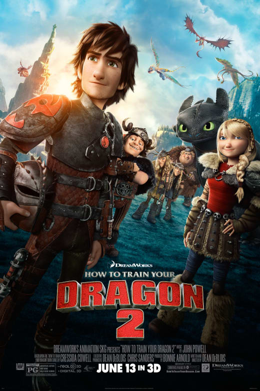 How to Train Your Dragon 2 (2014) Poster