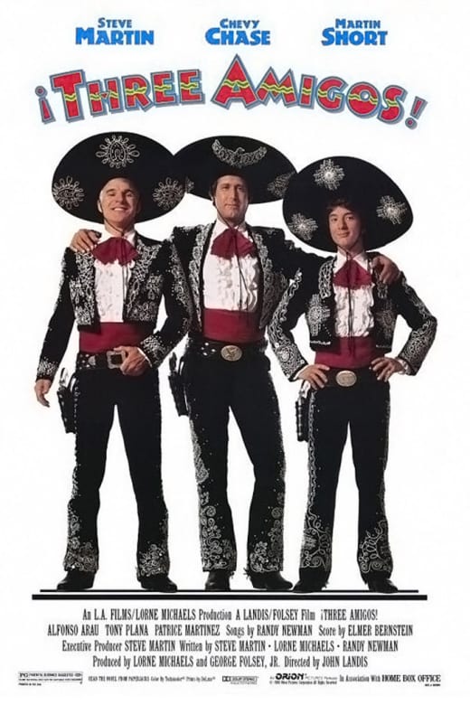 Three Amigos! poster