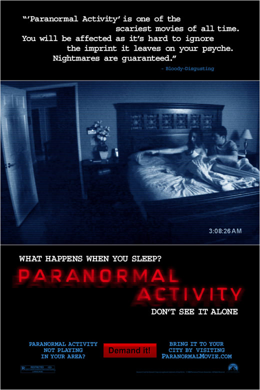 Paranormal Activity poster