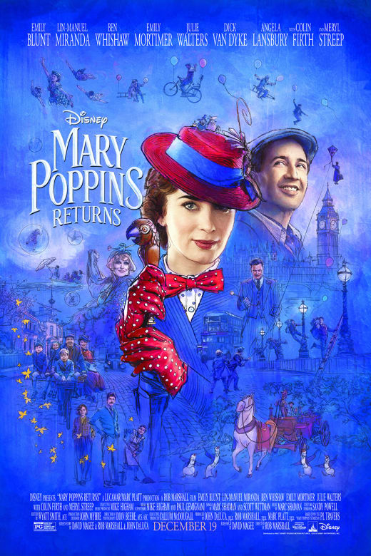 MARY POPPINS RETURNS poster