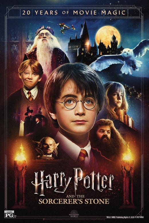 Harry Potter and the Sorcerer's Stone 20th Anniversary Poster