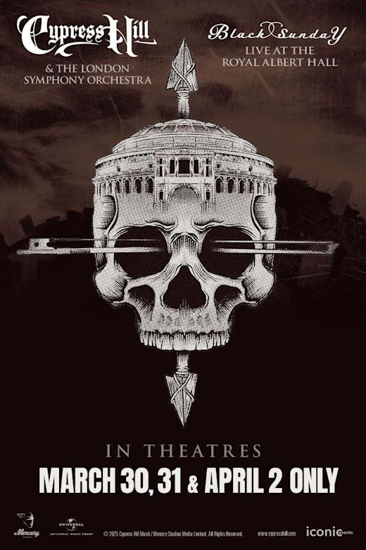 Cypress Hill & the London Symphony Orchestra - Black Sunday Live at the Royal Albert Hall Poster