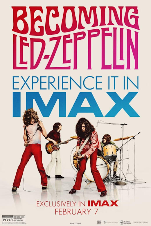 Becoming Led Zeppelin IMAX Exclusive poster