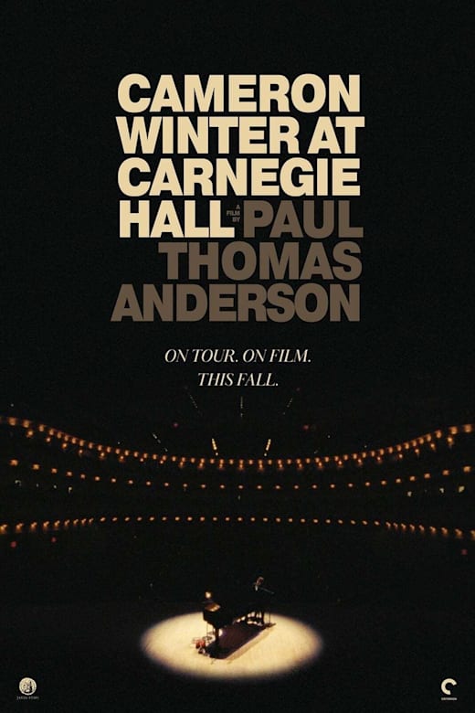 Cameron Winter at Carnegie Hall