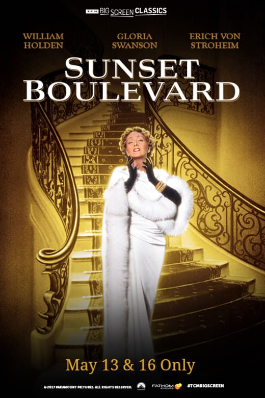 Sunset Boulevard (1950) presented by TCM poster